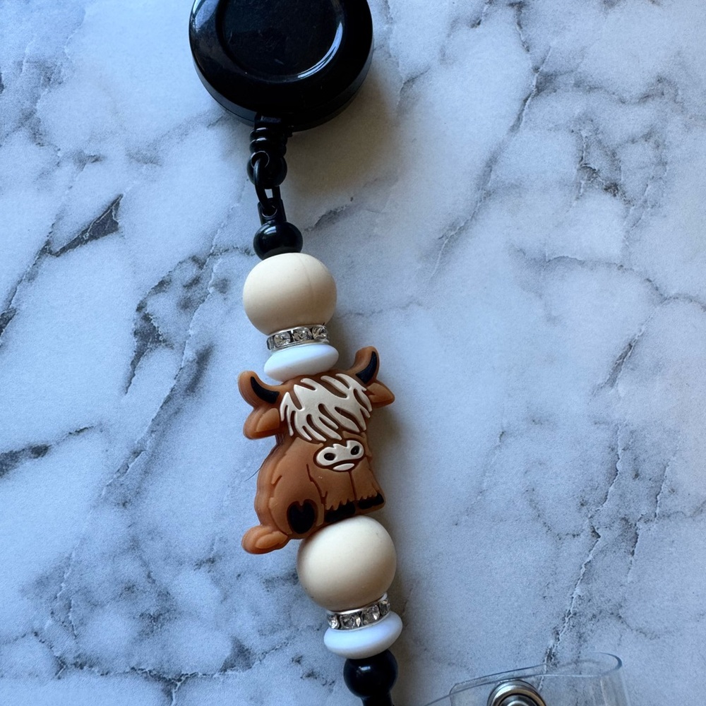 Highland Cow Badge reel